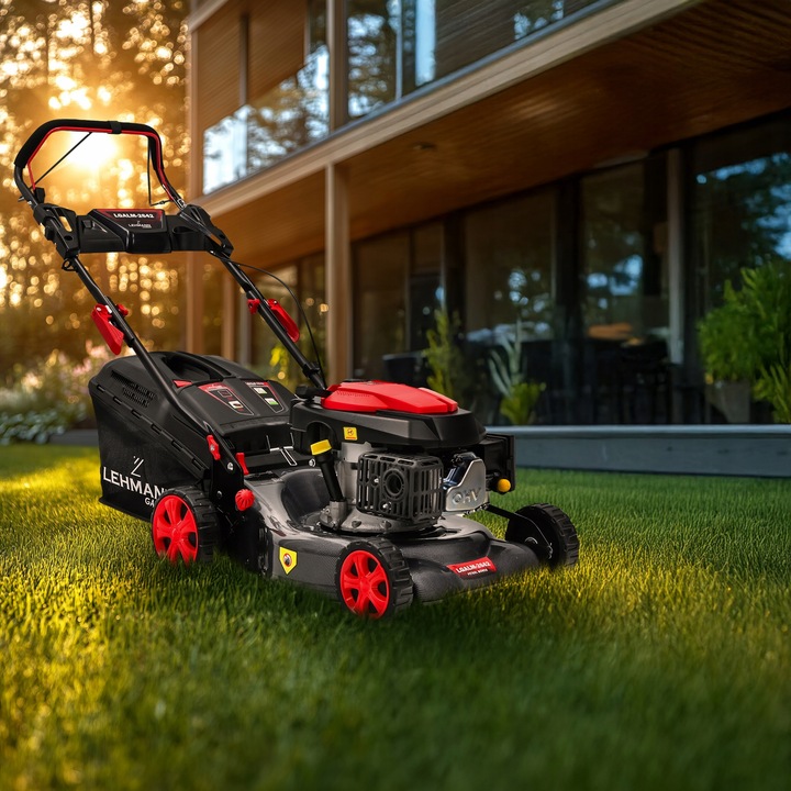 KOSIARKA SPALINOWA LEHMANN 44CM NAPĘD POTĘŻNA SILNIK 146CC MULCZOWANIE