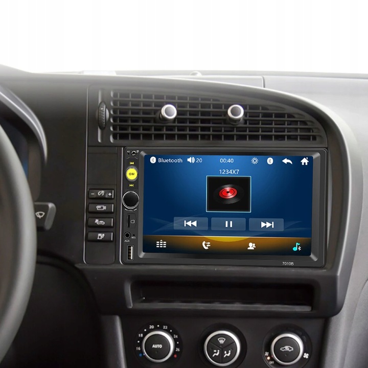 RADIO SAMOCHODOWE BLUETOOTH 2 DIN 7 CALI DOTYKOWY EKRAN MONITOR USB