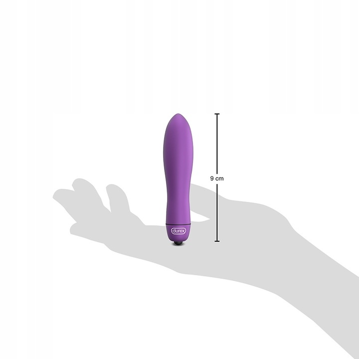 DUREX Wibrator Intense Delight Cichy Delikatny Dyskretny Masażer Gładki