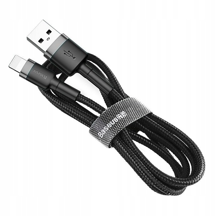 Kabel 2m do iPhone 14 13 12 PRO X XR 8 7 USB-LIGHTNING Przewód BASEUS Mocny