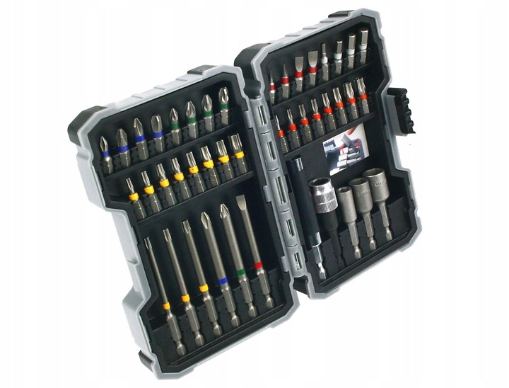 ZESTAW PRO-MIX 43szt. WIERTEŁ BITÓW KOŃCÓWEK BOSCH