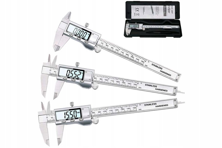 SUWMIARKA ELEKTRONICZNA CYFROWA POMIAROWA LCD 150