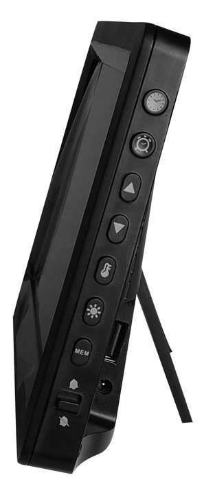 DOKŁADNA STACJA POGODOWA BEZPRZEWODOWY TERMOMETR WILGOTNOŚĆ PROGNOZA