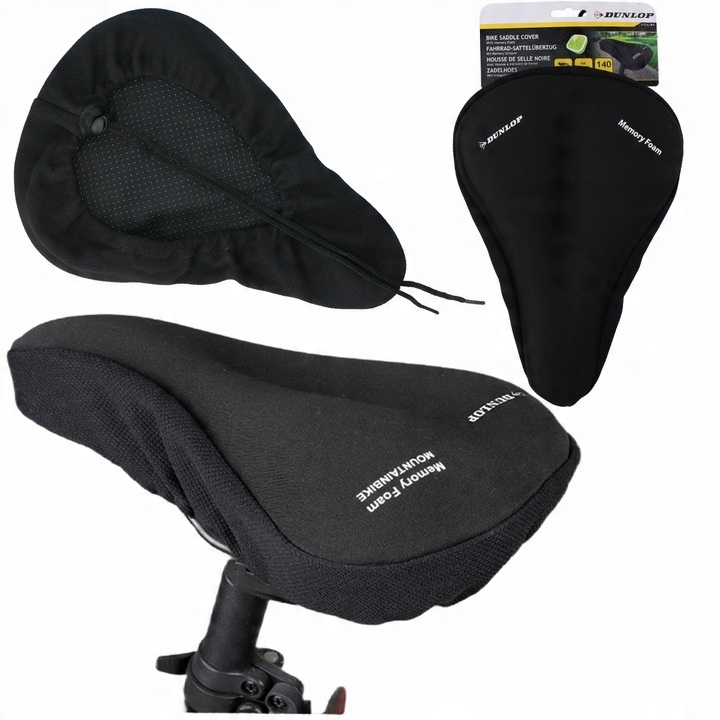 POKROWIEC na siodełko ROWEROWE DUNLOP Memory Foam
