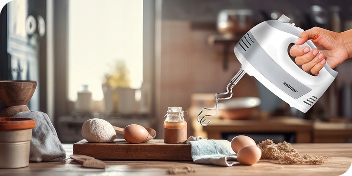 ZELMER ROBOT KUCHENNY MIKSER RĘCZNY ZHM 2450 MOCNY 700W 5 STOPNI