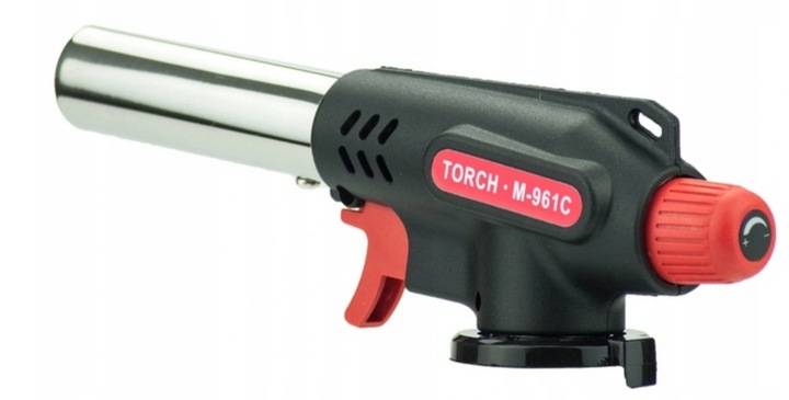 Palnik Lutownica gazowa opalarka palnik 360° + 6 x GAZ KARTUSZ