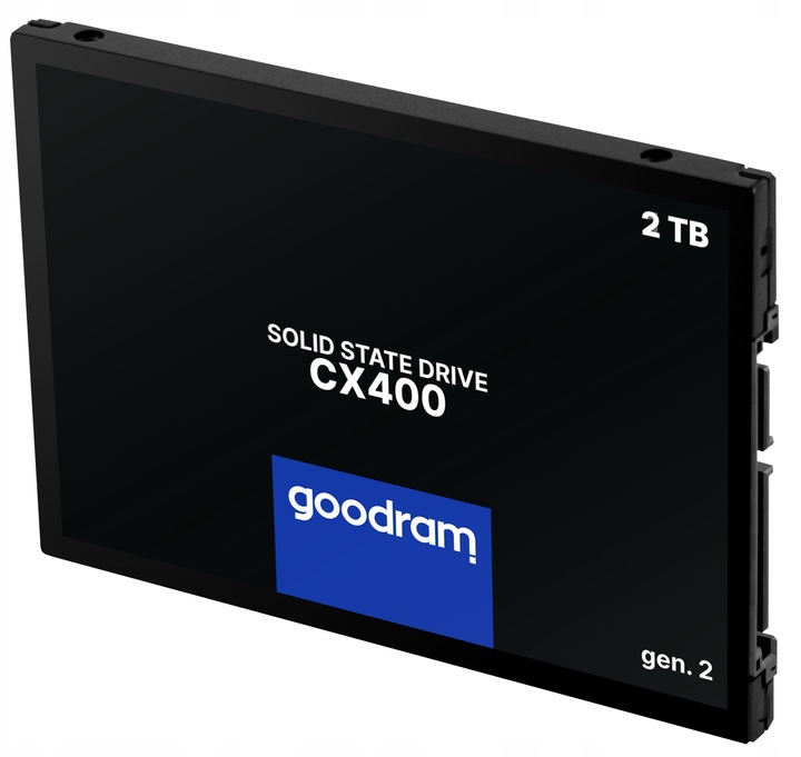 Dysk SSD GOODRAM 2TB CX400 G.2 2,5 SATA3 3D technologia 3D NAND Flash