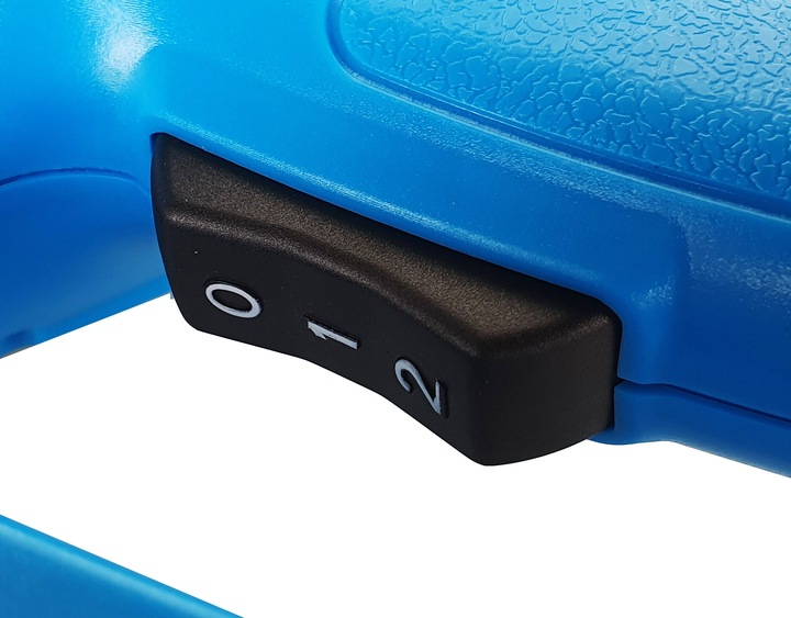 OPALARKA ELEKTRYCZNA 2000W 2 BIEGI 4 DYSZE WALIZKA