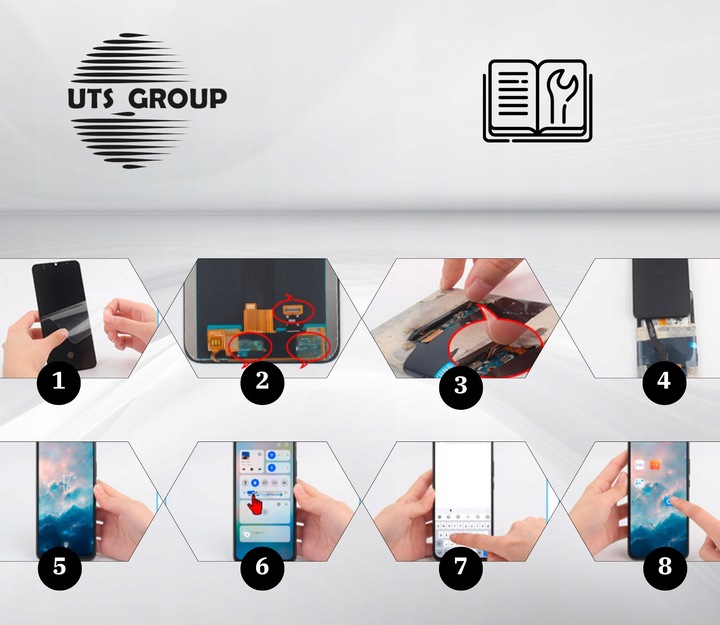 Wyświetlacz Do Samsung Galaxy A12 A125 A125F Ramka Oryginał LCD Ekran