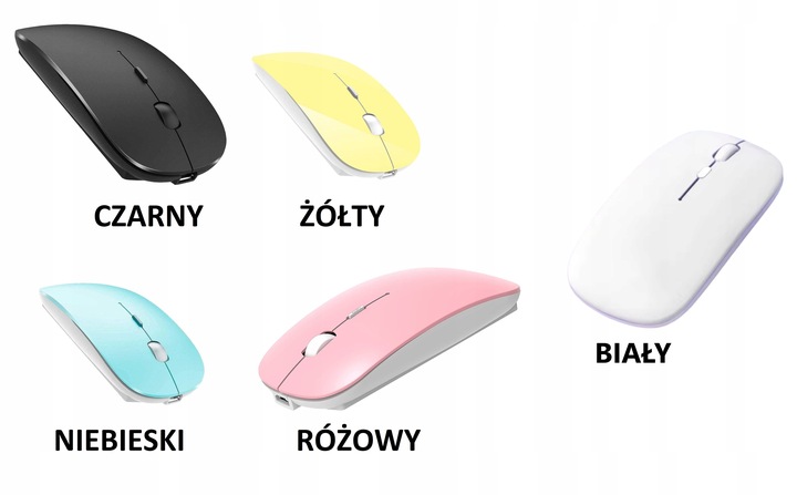 MYSZ MYSZKA KOMUTEROWA OPTYCZNA BEZPRZEWODOWA BLUETOOTH CICHA SilentTouch