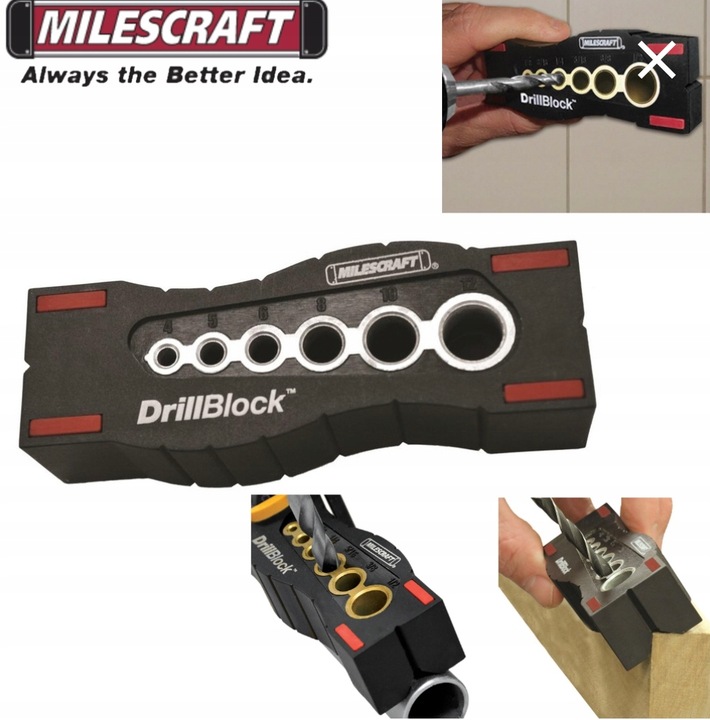 PRZYSTAWKA DO WIERCENIA DrillBlock - MILESCRAFT