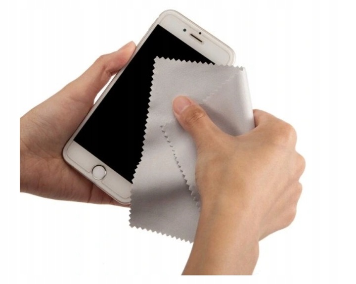 ŚCIERECZKI DO CZYSZCZENIA OKULARÓW Z MIKROFIBRY PolarZONE CZARNY 10