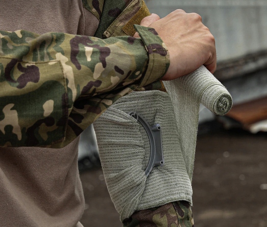 Opatrunek osobisty wojskowy izraelski 10 x 4,5m podwójne opakowanie