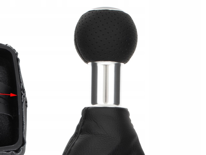 Gałka Dźwignia Zmiany Biegów i Mieszek z Ramką do Audi A4 B6 B7 8E 5B