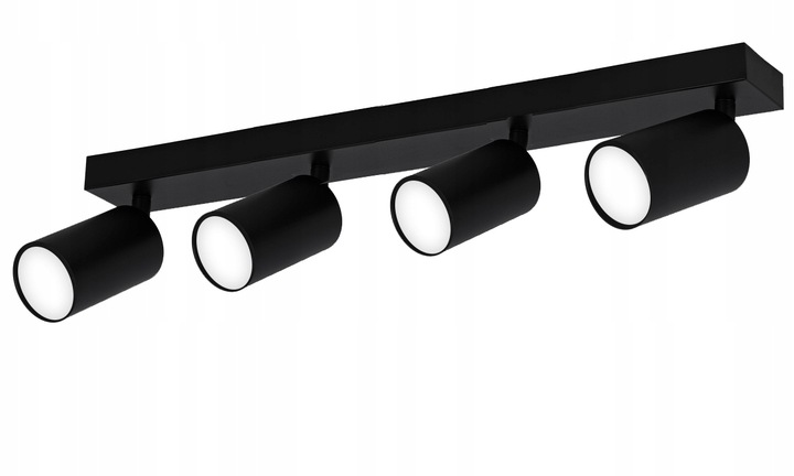 Lampa sufitowa szyna spot oprawa halogenowa 4x GU10