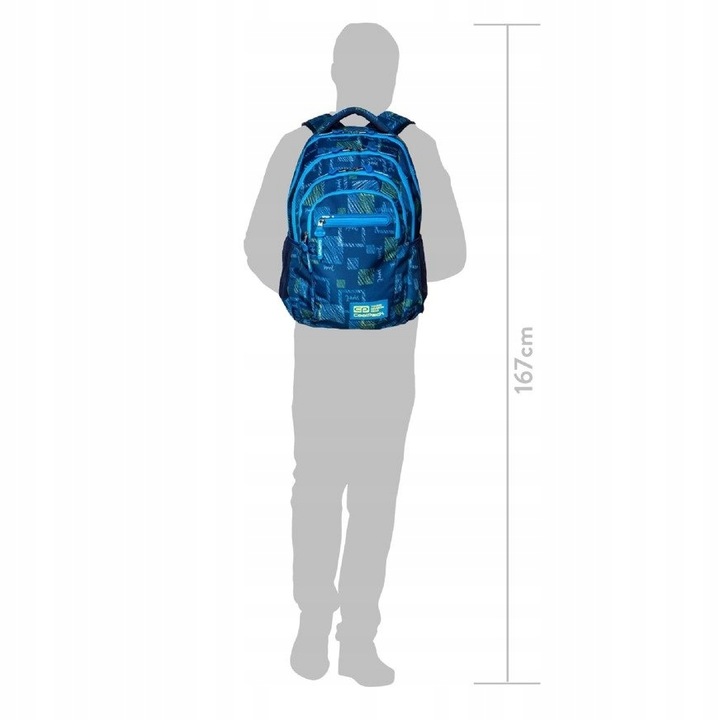 CoolPack PLECAK SZKOLNY MŁODZIEŻOWY College tech