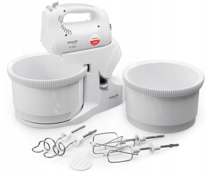 MIKSER RĘCZNY SMAPP 451.66 580 W BIAŁY MISA x2szt