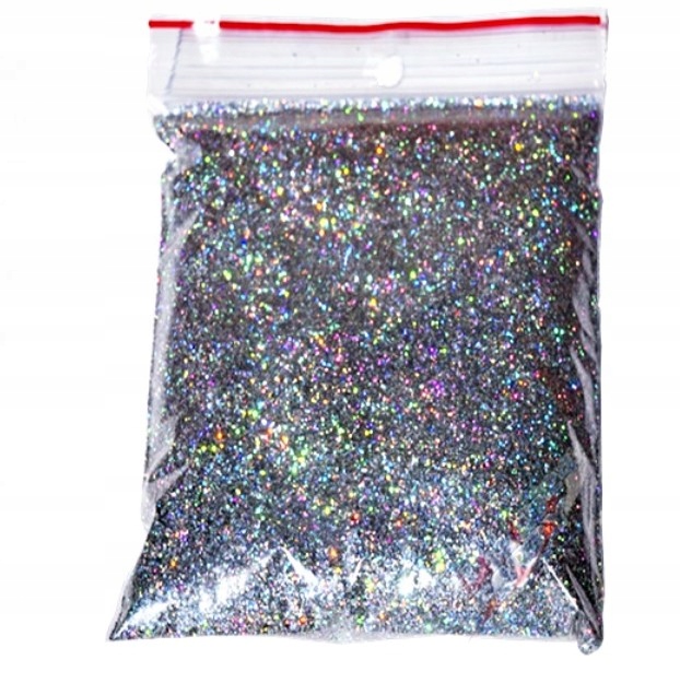 Brokat sypki MULTIKOLOR HOLOGRAM do farb tynków zdobień 100 g POLSKI