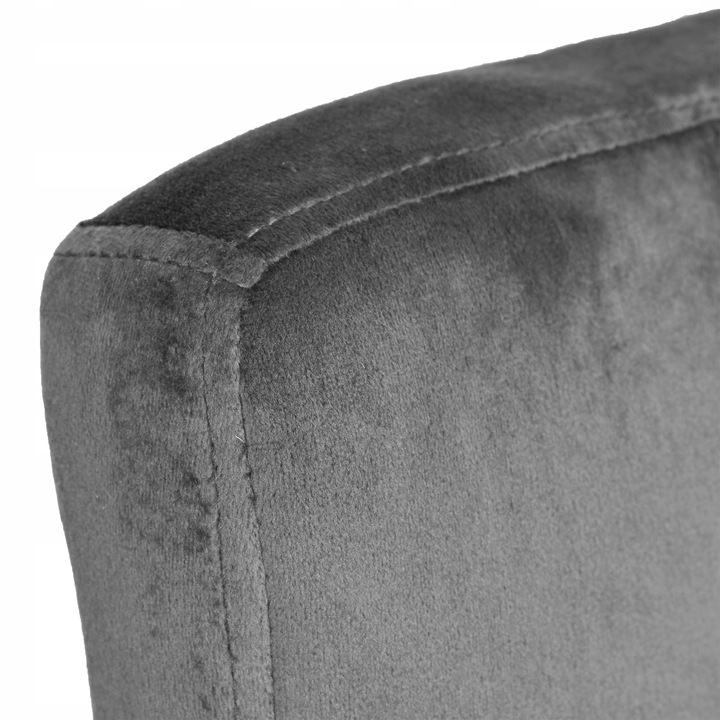 HOKER WELUROWY KRZESŁO BAROWE OBROTOWE REGULOWANE PIKOWANE BAR CHROM