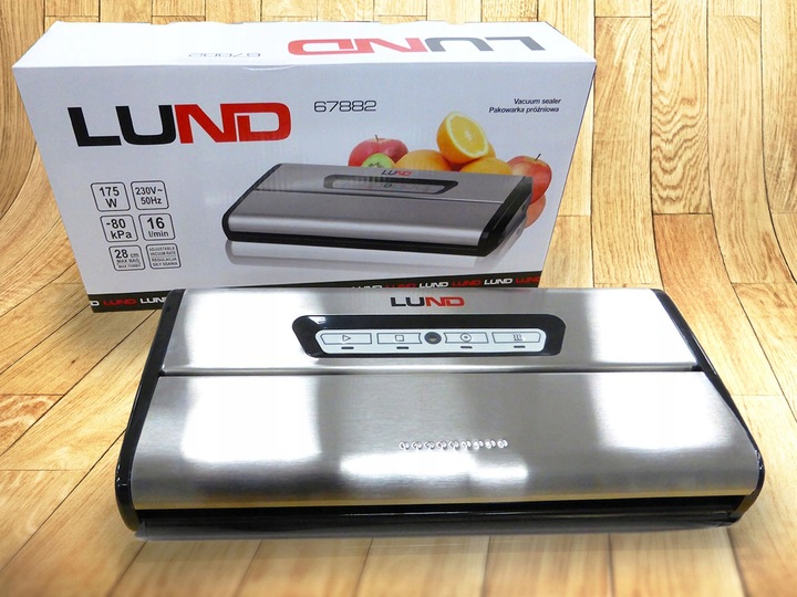 PRÓŻNIOWA ZGRZEWARKA LISTWOWA DO FOLII PAKOWARKA ŻYWNOŚCI 175W 28cm