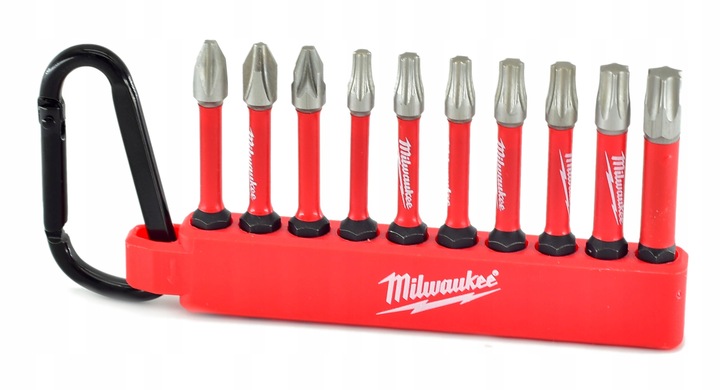 Milwaukee 4932480941 Bity Udarowe TX PZ2 PH2 50mm 10 sztuk