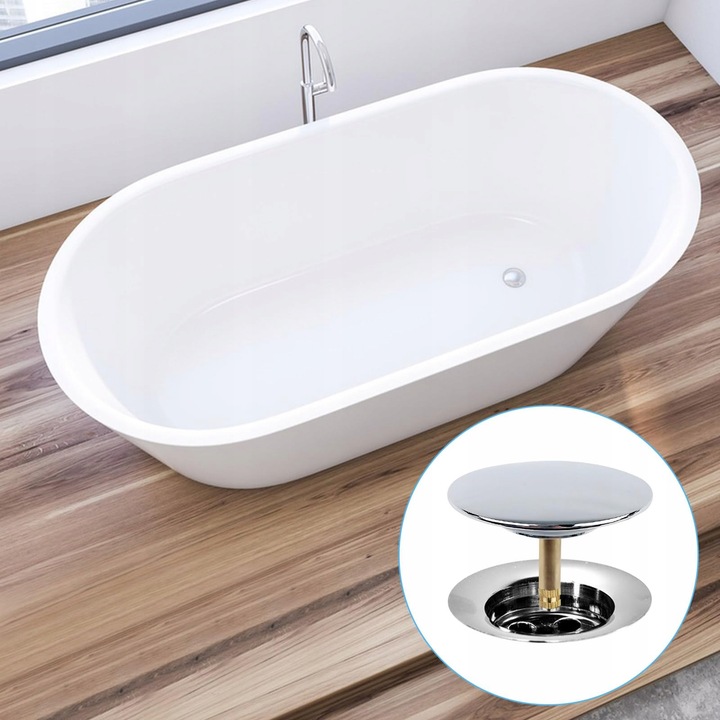 Korek do wanny do syfonu wannowego automatycznego standard