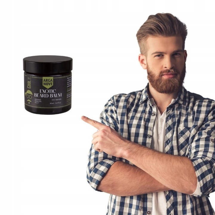 Naturalny balsam do brody i zarostu Mr Cool Exotic 50ml Arganove