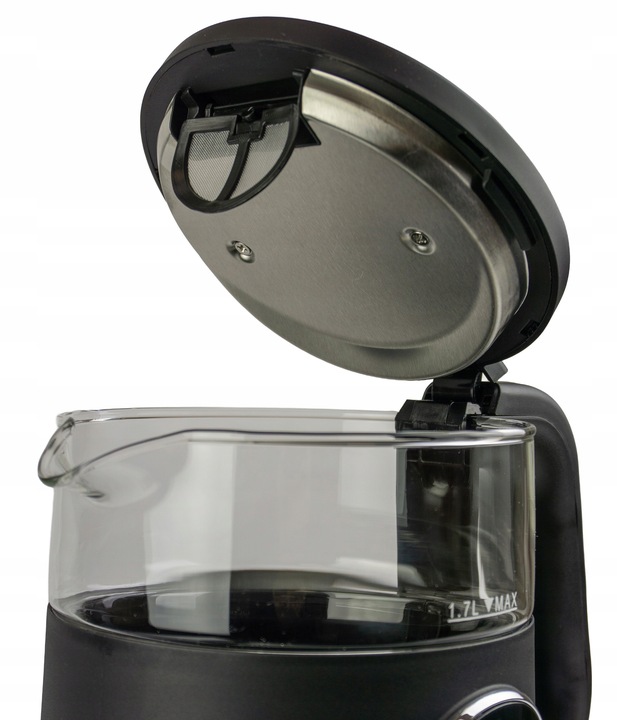 CZAJNIK ELEKTRYCZNY REGULACJA TEMPERATURY DIGITAL CZARNY 1,7L 2200W