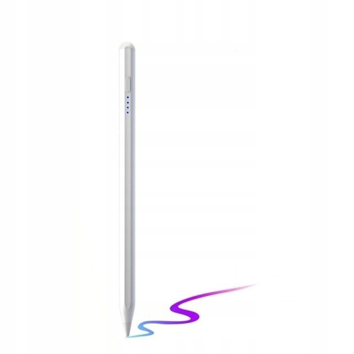 Rysik pojemnościowy aktywny dotykowy do tabletu telefonu Stylus Pen biały