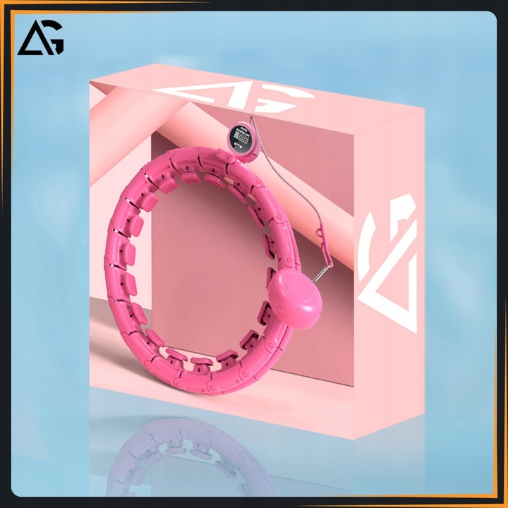 HULA HOP ODCHUDZAJĄCY SMART Z LICZNIKIEM I OBCIĄŻENIEM HULAHOP ODCHUDZAJĄCE