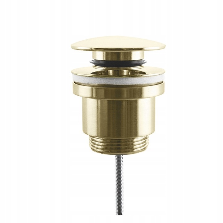 Korek Umywalkowy KLIK-KLAK Złoty Uniwersalny do Umywalki Automatyczny REA