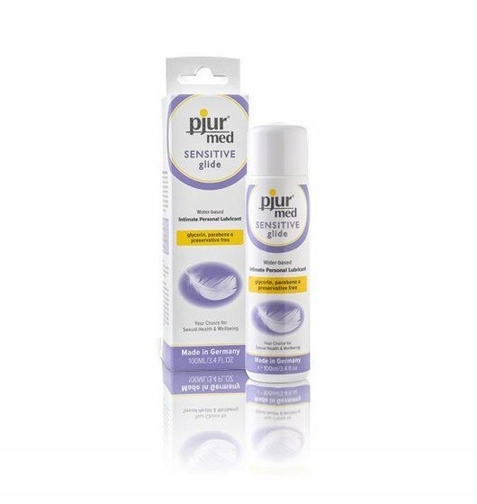 pjur med SENSITIVE Glide Waterbased 100 ml
