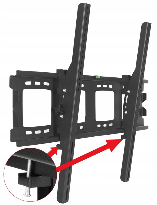 SUPER Mocny Uchwyt do Telewizora 55 58 65 75 77 82 83 85 86 98 cali