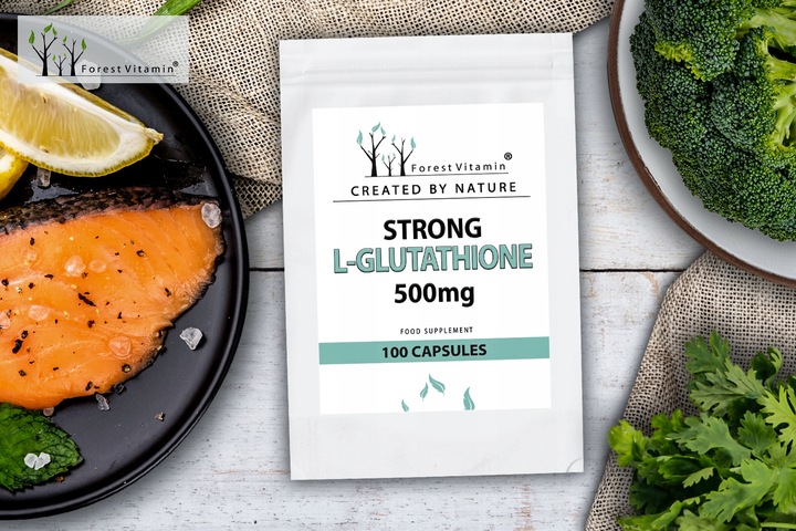 FOREST L-GLUTATION 500mg ZREDUKOWANY MOCNY 100kaps