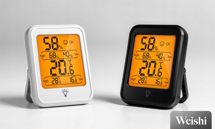 TERMOMETR pokojowy STACJA POGODOWA pogody HIGROMETR wewnętrzny