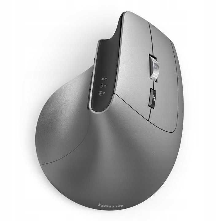 ERGONOMICZNA BEZPRZEWODOWA AKUMULATOROWA MYSZ HAMA EMW-700 2.4GHZ BT USB-C