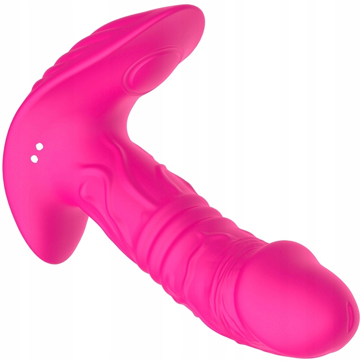 Posuwisty Wibrator Damski, Penis Motylek Pod Majtki, Dildo na Smartfon APP