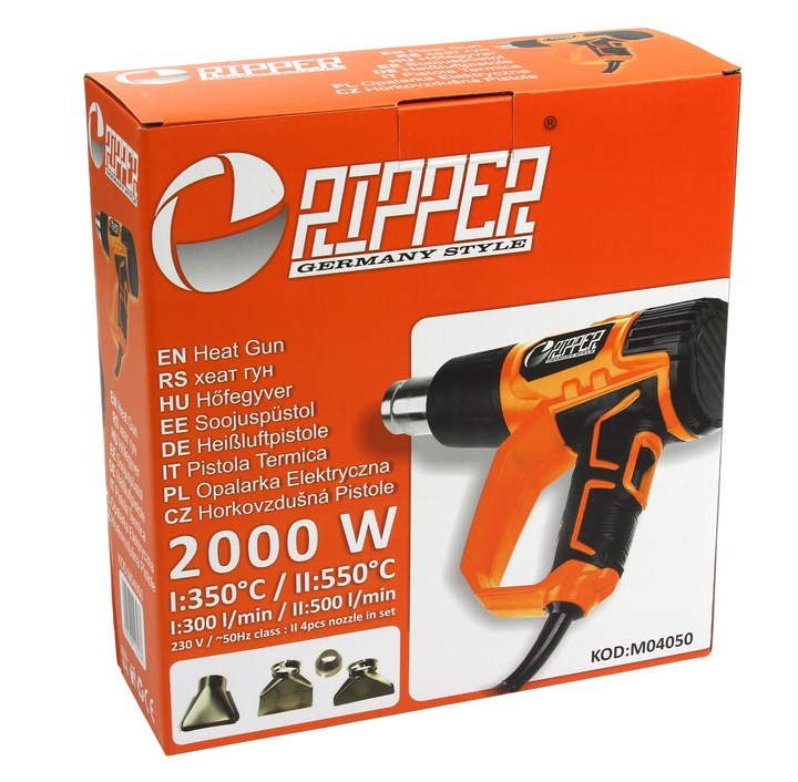 OPALARKA ELEKTRYCZNA 2000W OPALARKA DO DREWNA FARB 5el. 2 BIEGI