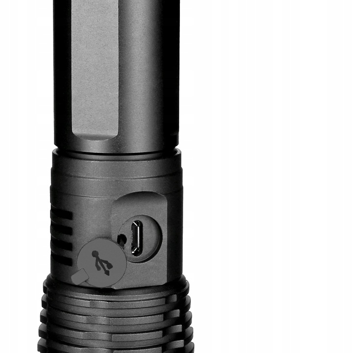 MOCNA LATARKA TAKTYCZNA LED XHP50 ZOOM WOJSKOWA