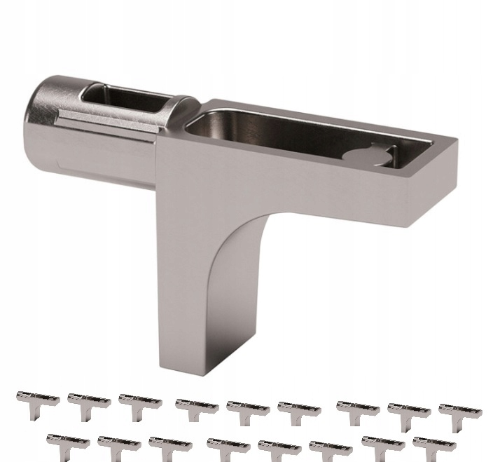 Podpórki do półek Italiana Ferrementa K-Line fi 5 mm nikiel 100 szt.