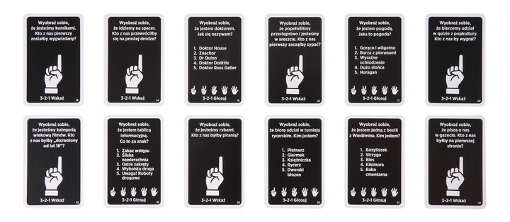 Towarzyska gra imprezowa dla dorosłych - Wyobraź sobie +17 HYB63