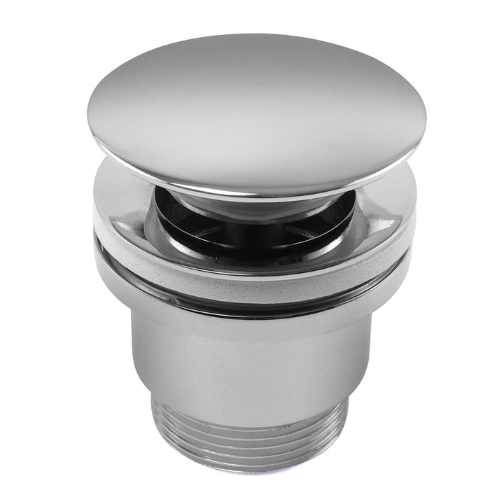 KOREK UMYWALKOWY KLIK KLAK DO UMYWALKI z Przelewem Bez Przelewu UNIWERSALNY