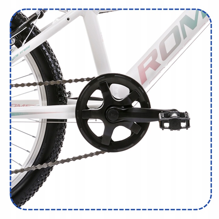 ROWER DZIECIĘCY 20 ROMET JOLENE KID MTB SHIMANO OŚWIETLENIE GRATIS