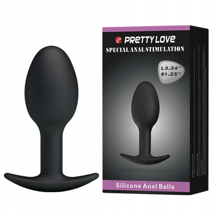 WIBRUJĄCY KOREK ANALNY Kulki Gejszy 8,4 cm Elastyczne Dla Kobiet i Mężczyzn