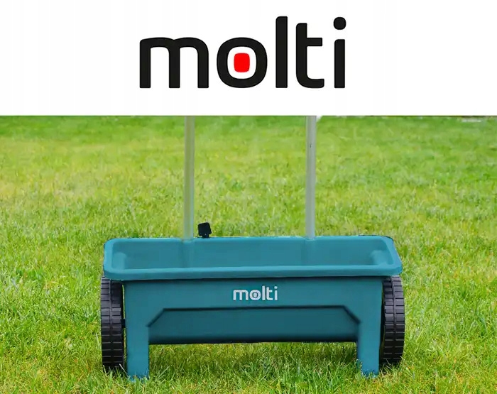 Siewnik rozrzutnik 12L soli piasku nawozu regulacja uniwersalny