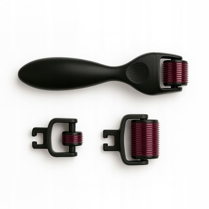 Dermaroller Mezoterapia Igłowa Masażer Roller Wałek do Masażu Ciała Twarzy