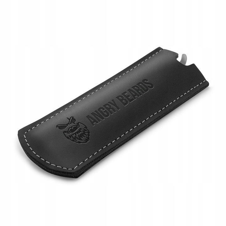 Brzytwa Do Golenia na Żyletki Angry Beards Shavette ZIZKA z etui