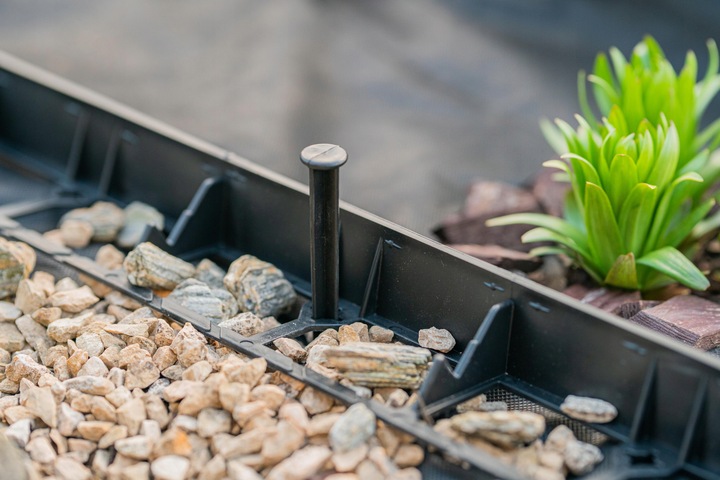 Obrzeże ogrodowe trawnikowe border 45 50m+250kotew