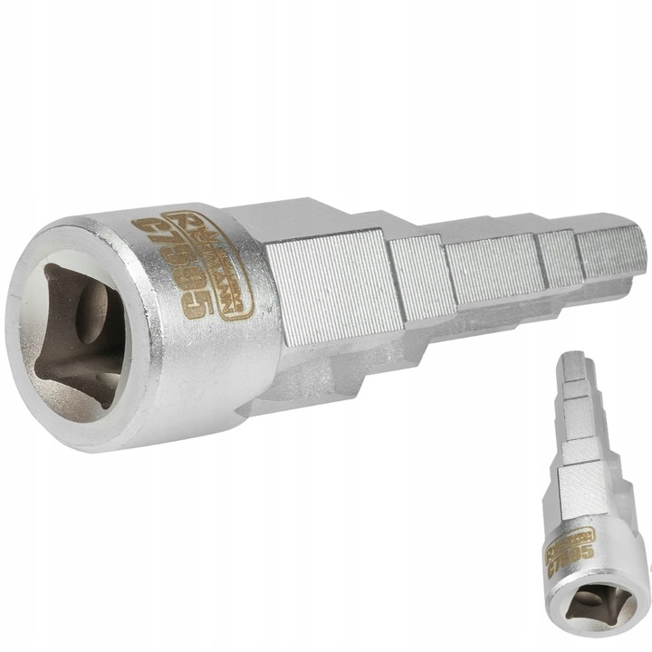 KLUCZ DO ŚRUBUNKÓW GRZEJNIKÓW STOPNIOWY Ø 1/2'' UNIWERSALNY SOLIDNY