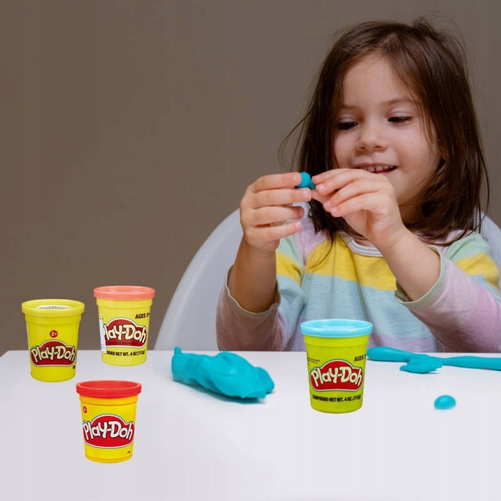 Ciastolina PLAY-DOH maszynka do lodów MAGICZNA LODZIARNIAUNICORN 8 foremek
